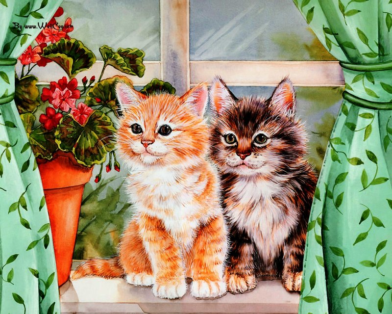 Картинки, открытки с котятами день всех