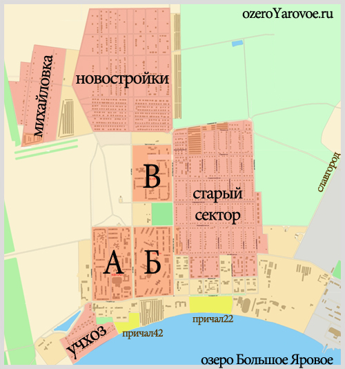 Карта яровое алтайский