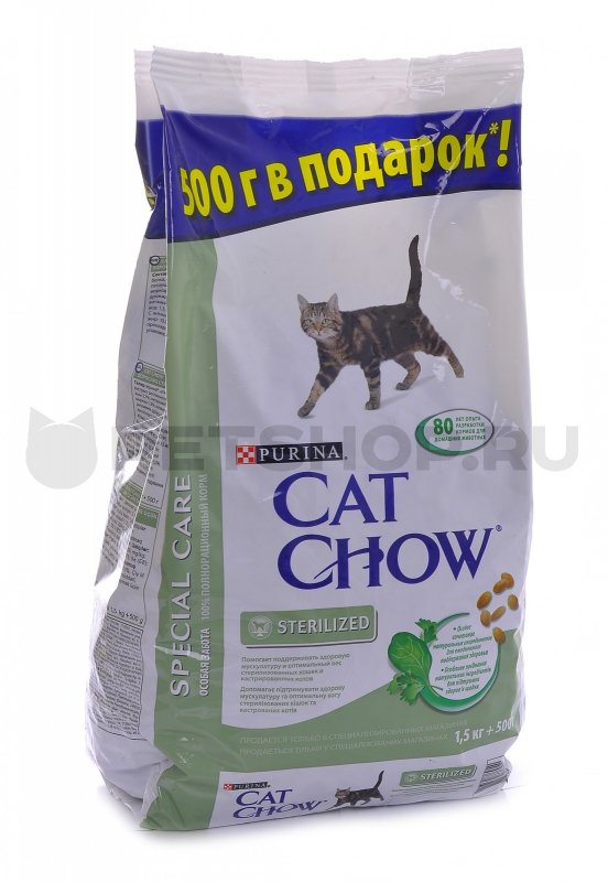 Купить Сухой Корм Для Кошек Кэт Чау