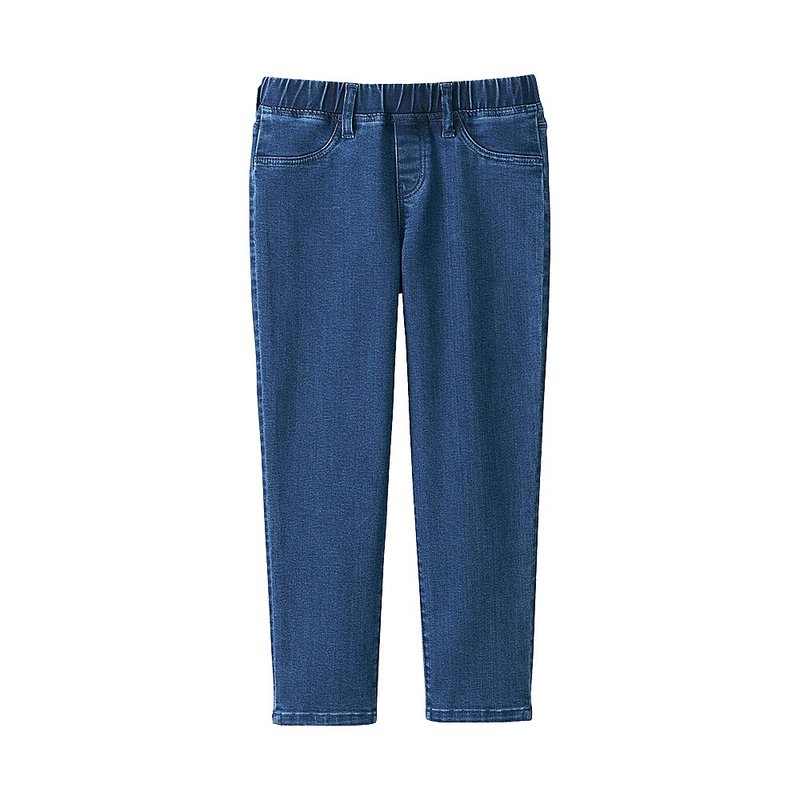 Озон женские джинсы на резинке. Юникло брюки джерси. Джинсы широкие Уникло 221-406355-081-331. Детские джинсы на резинке. Uniqlo джинсы на резинке.